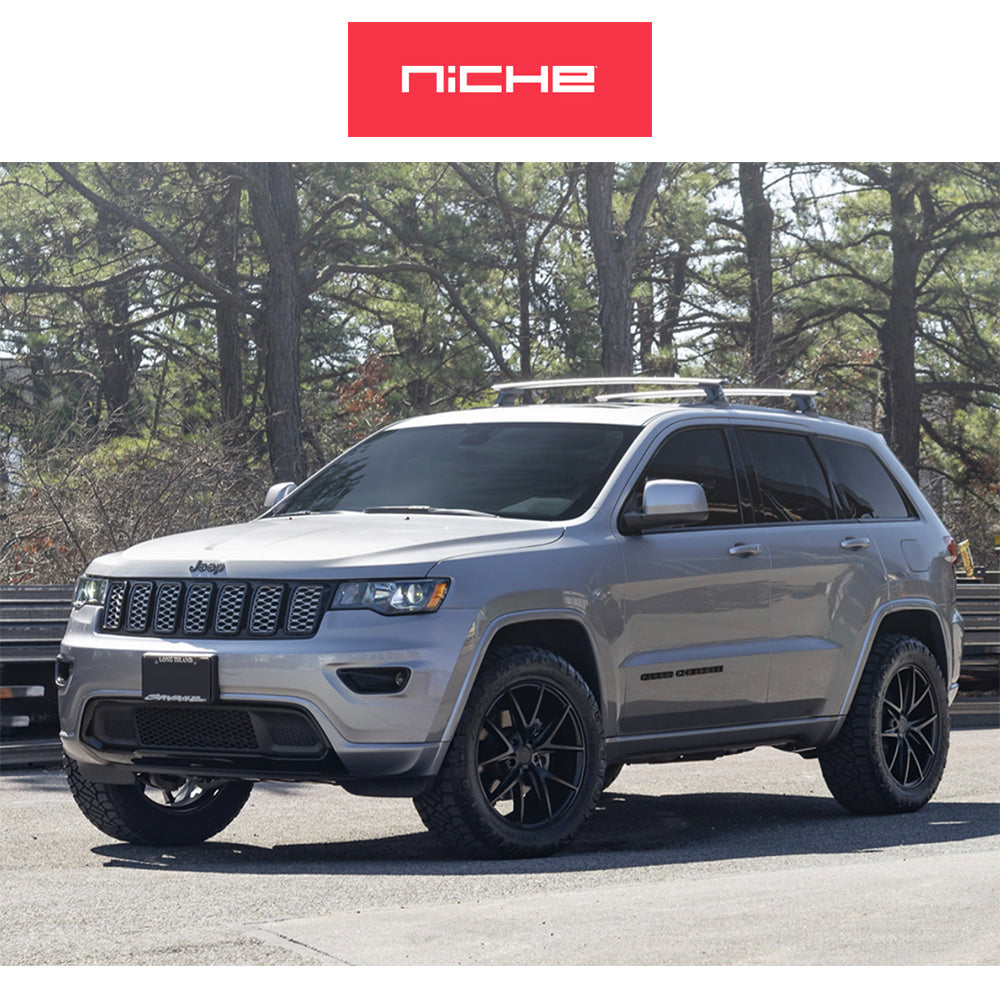 レクサス ＲＸ用 ニッチ ミサノ 20x9J ET 35 フロント、リア マットブラック ホイール４本セット　 Niche MISANO 20X9 5X4.5 72 BD +35 (消費税、送料込み)