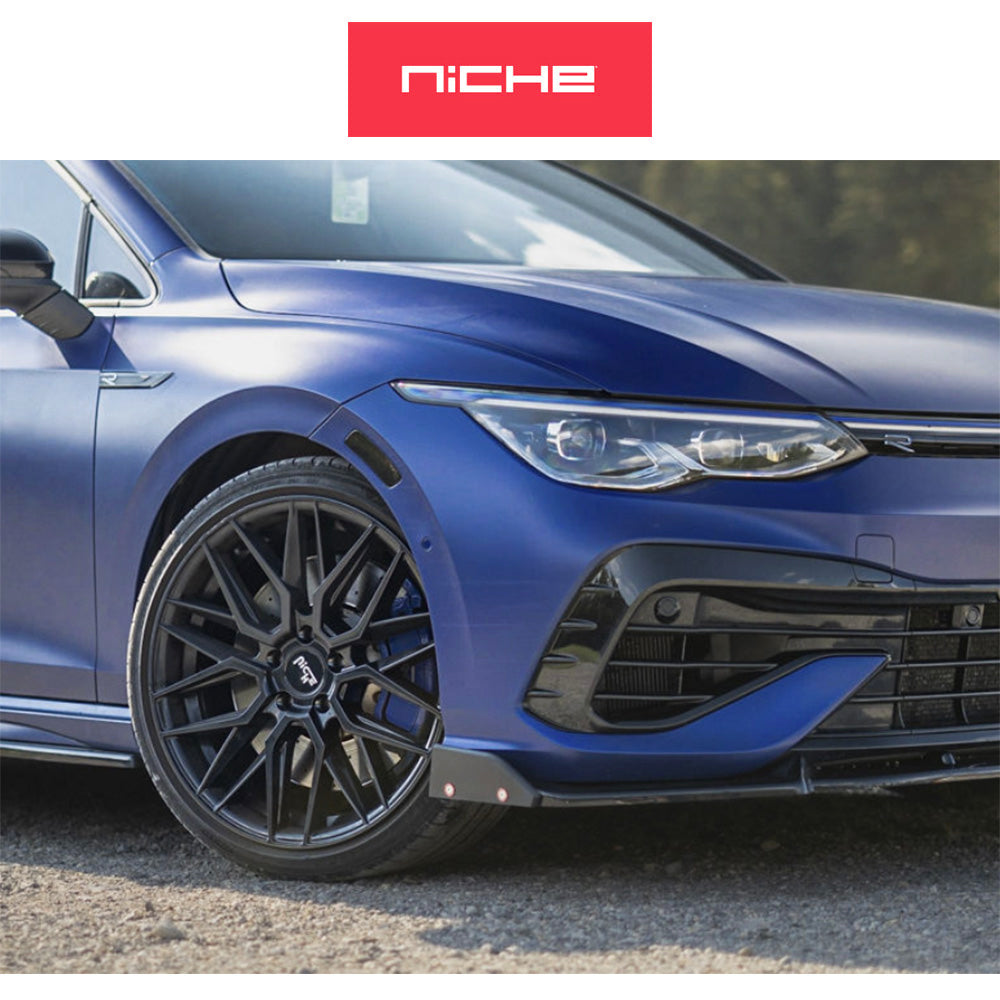 ホンダ シビック　タイプＲ(Honda Civic Type-R)用 ニッチ ガマ 19x8.5J ET 35 フロント&リア マットブラックホイール４本セット Niche GAMMA 19X8.5 5X120 72 BD +35 (送料無料)