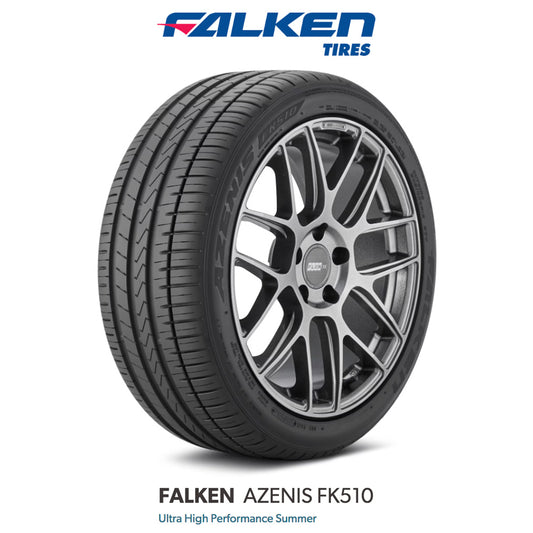 日産 ＧＴ－Ｒ用 ファルケン アゼニス FK510 255/40ZR20フロント、285/35ZR20 リア ウルトラハイパフォーマンスサマータイヤ４本セット　FALKEN  AZENIS FK510 Ultra High Performance Summer for Nissan GT-R (送料無料)