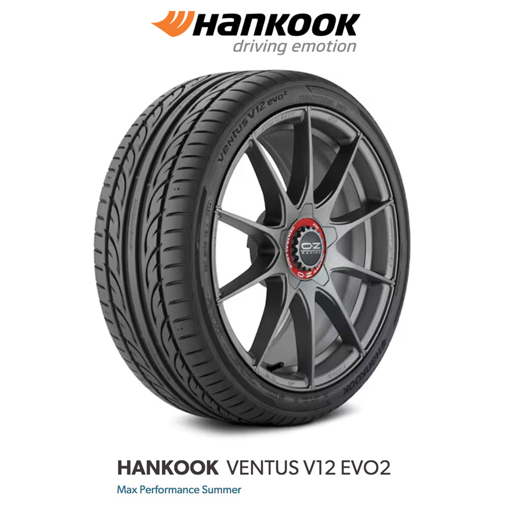 ホンダ シビック タイプＲ用 ハンコック ヴェンタス V12 EVO2 265/30ZR19 フロント、リアサマータイヤ４本セット　HANKOOK  VENTUS V12 EVO2 Max Performance Summer for Honda Civic Type R (送料無料)