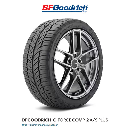 日産フェアレディＺ (Nismo)用 BFグッドリッチ Gフォース コンプ２ A/S PLUS 255/40ZR19フロント、285/35ZR19 リア オールシーズンタイヤ４本セット　BFGOODRICH  G-FORCE COMP-2 A/S PLUS Ultra High Performance All-Season for Nissan Z (送料無料)