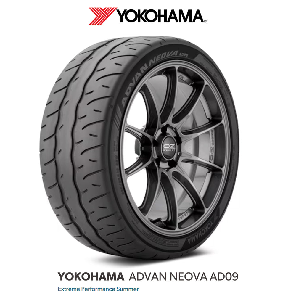 日産フェアレディＺ (Version S、 Version ST)用 ヨコハマ アドバン ネオバ AD09 255/40ZR19フロント、275/35R19 リア サマータイヤ４本セット　YOKOHAMA  ADVAN NEOVA AD09 Extreme Performance Summer for Nissan Z (送料無料)