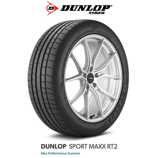 日産フェアレディＺ (Version T)用 ダンロップ スポーツマックス RT2 245/45R18フロント、リア サマータイヤ４本セット(製造２０２２年)　DUNLOP  SPORT MAXX RT2 Max Performance Summer for Nissan Z (送料無料)