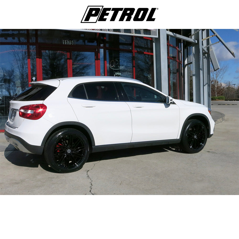 レクサス ＲＸ用 ペトロール P1C 20x8.5J ET 40 フロント、リア グロスブラック ホイール４本セット　Petrol PE P1C 20X8.5 5X4.5 76 G-BLK +40 (消費税、送料込み)
