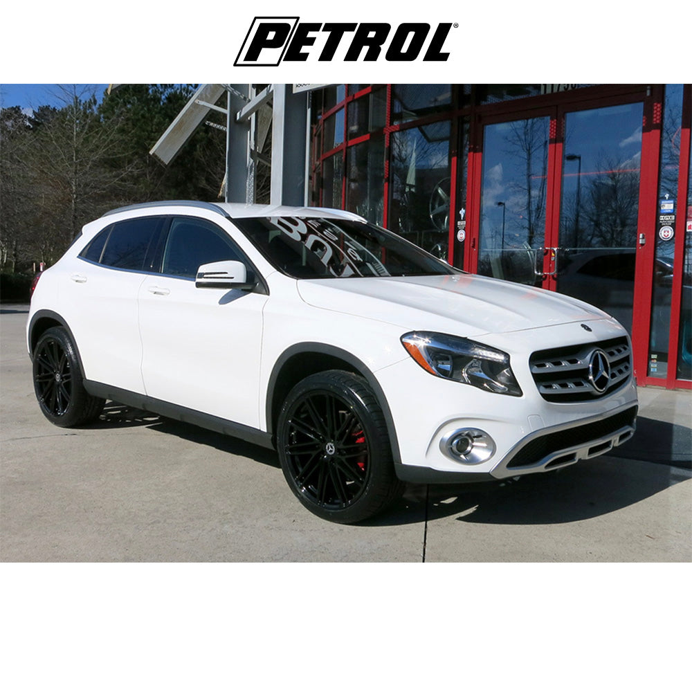 レクサス ＲＸ用 ペトロール P1C 20x8.5J ET 40 フロント、リア グロスブラック ホイール４本セット　Petrol PE P1C 20X8.5 5X4.5 76 G-BLK +40 (消費税、送料込み)