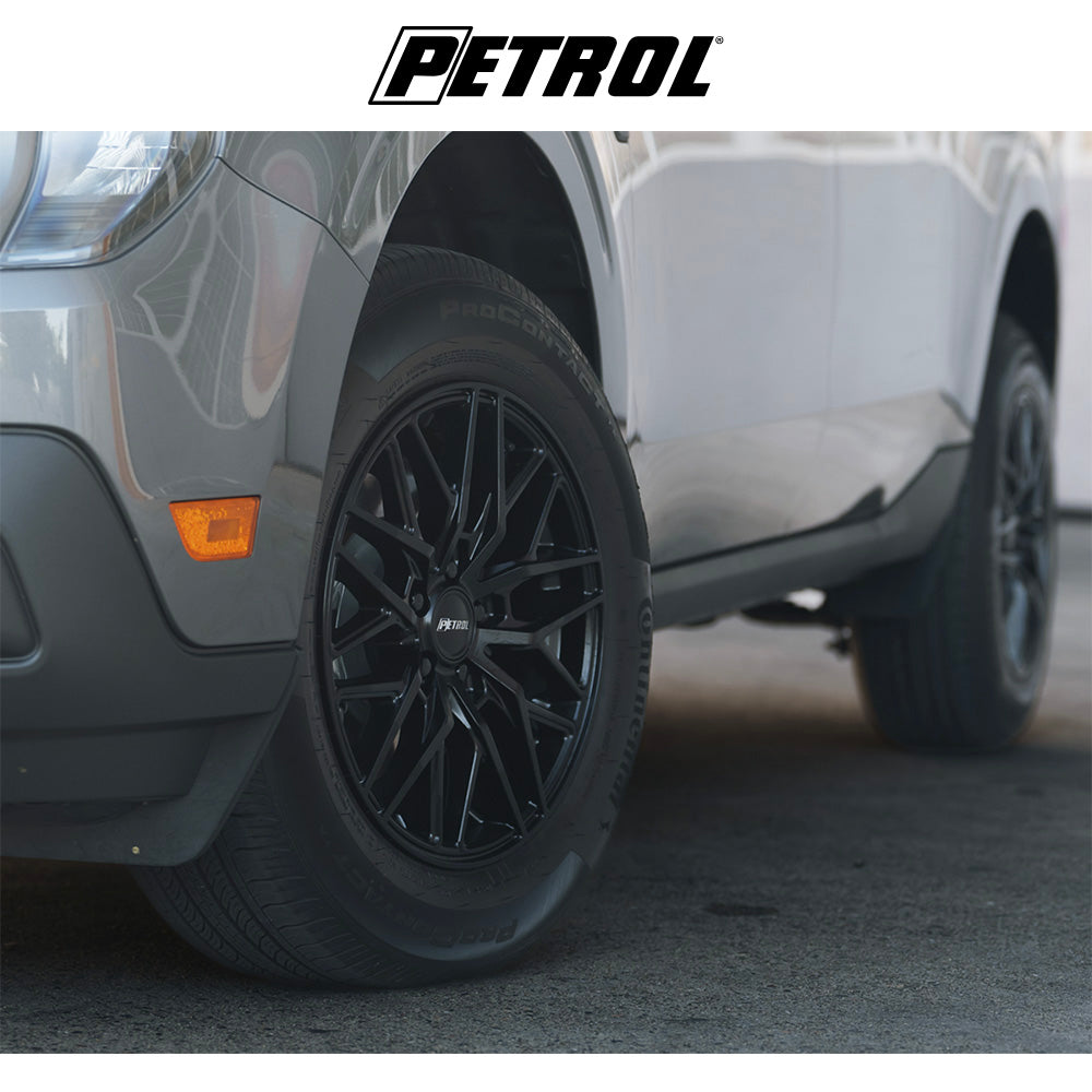 レクサス ＲＸ用 ペトロール P3E 20x8.5J ET 40 フロント、リア マットブラック ホイール４本セット　Petrol P3E 20X8.5 5X4.5 72 +40 M-BLK (消費税、送料込み)