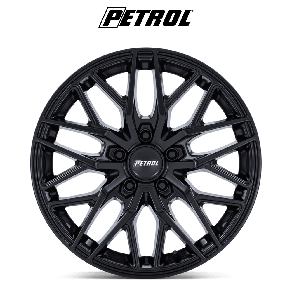 レクサス ＲＸ用 ペトロール P3E 20x8.5J ET 40 フロント、リア マットブラック ホイール４本セット　Petrol P3E 20X8.5 5X4.5 72 +40 M-BLK (消費税、送料込み)