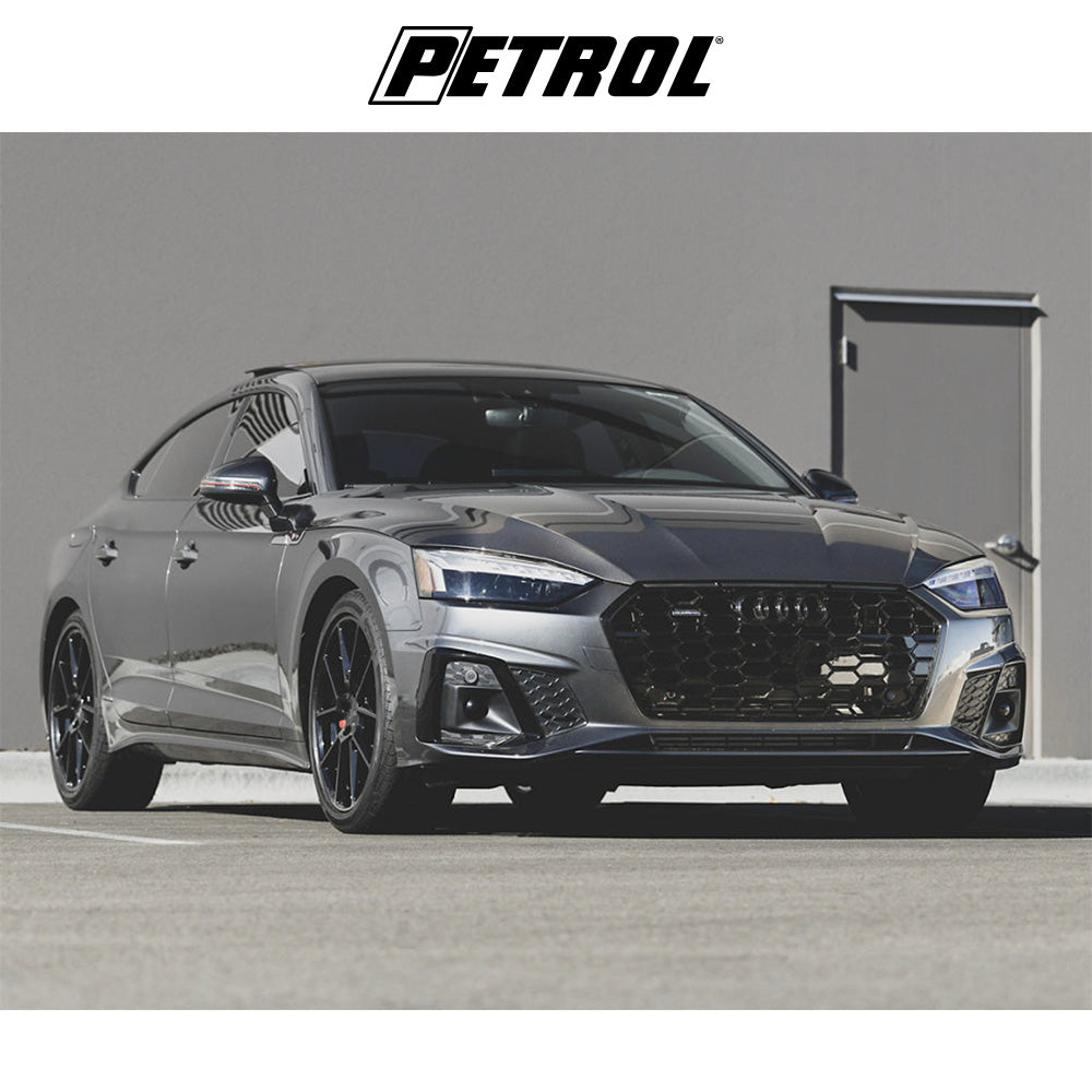 テスラモデル３用 ペトロール P1E 19x8J ET 40 フロント、リア グロスブラック ホイール４本セット　Petrol P1E 19X8 5X4.5 72 +40 G-BLK (消費税、送料込み)