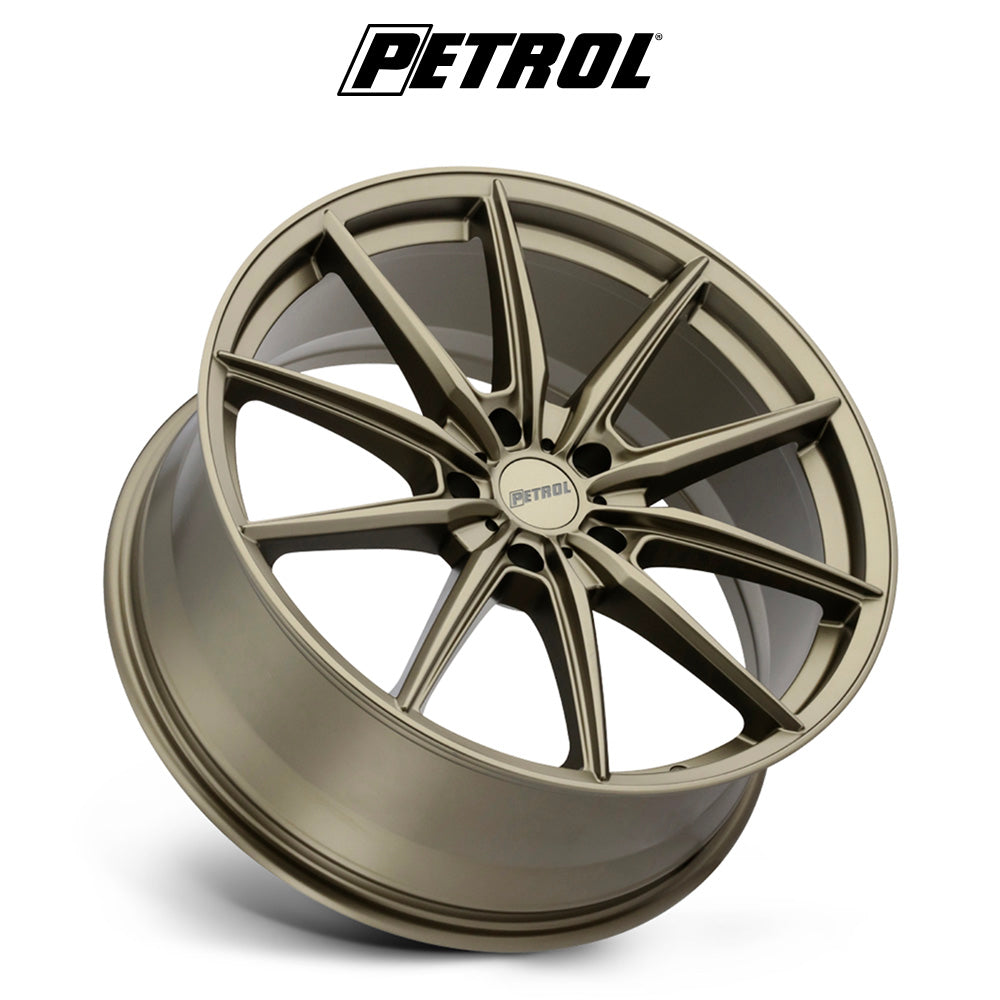 テスラモデルＹ用 ペトロール P4B 20x8.5J ET 40 フロント、リア マットブロンズ ホイール４本セット　Petrol PE P4B 20X8.5 5X4.5 76 M-BRNZ +40 (消費税、送料込み)
