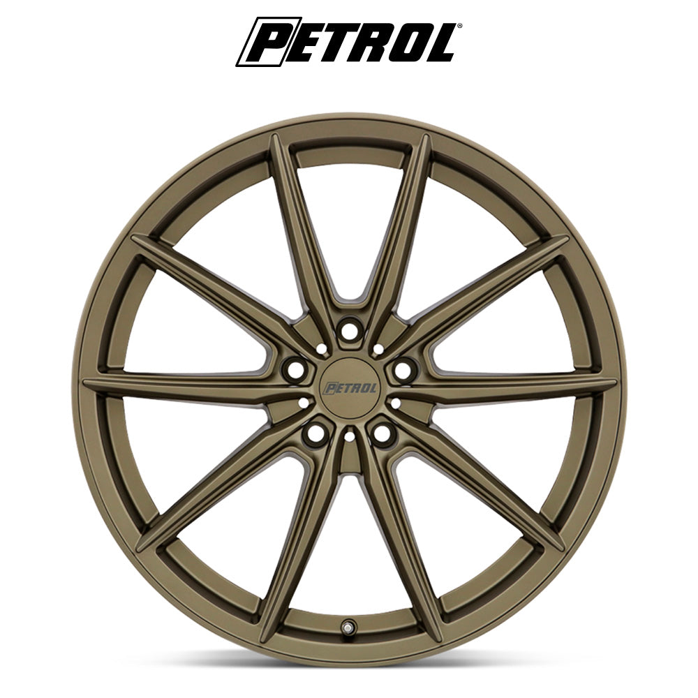 テスラモデルＹ用 ペトロール P4B 20x8.5J ET 40 フロント、リア マットブロンズ ホイール４本セット　Petrol PE P4B 20X8.5 5X4.5 76 M-BRNZ +40 (消費税、送料込み)