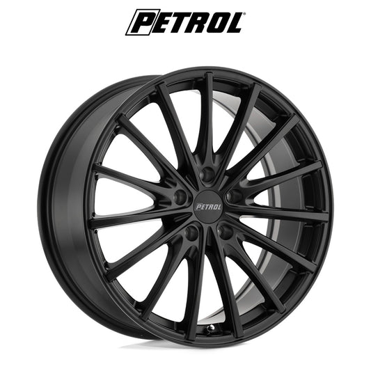 テスラモデル３用 ペトロール P3A 19x8J ET 40 フロント、リア マットブラック ホイール４本セット　Petrol PE P3A 19X8 5X4.5 76 M-BLK +40 (消費税、送料込み)