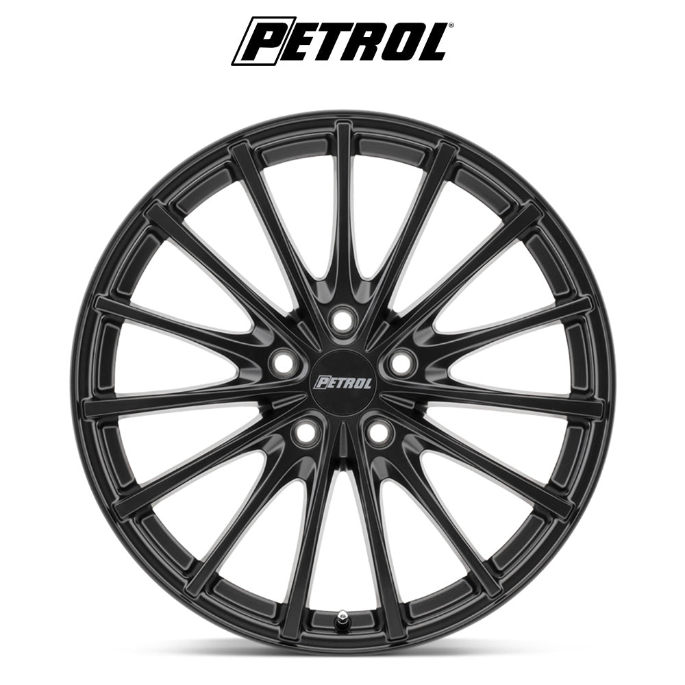 テスラモデル３用 ペトロール P3A 19x8J ET 40 フロント、リア マットブラック ホイール４本セット　Petrol PE P3A 19X8 5X4.5 76 M-BLK +40 (消費税、送料込み)