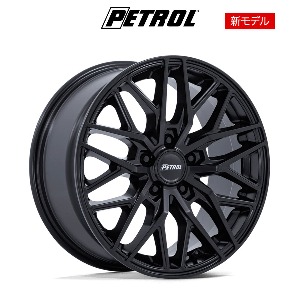 レクサス ＲＸ用 ペトロール P3E 20x8.5J ET 40 フロント、リア マットブラック ホイール４本セット　Petrol P3E 20X8.5 5X4.5 72 +40 M-BLK (消費税、送料込み)