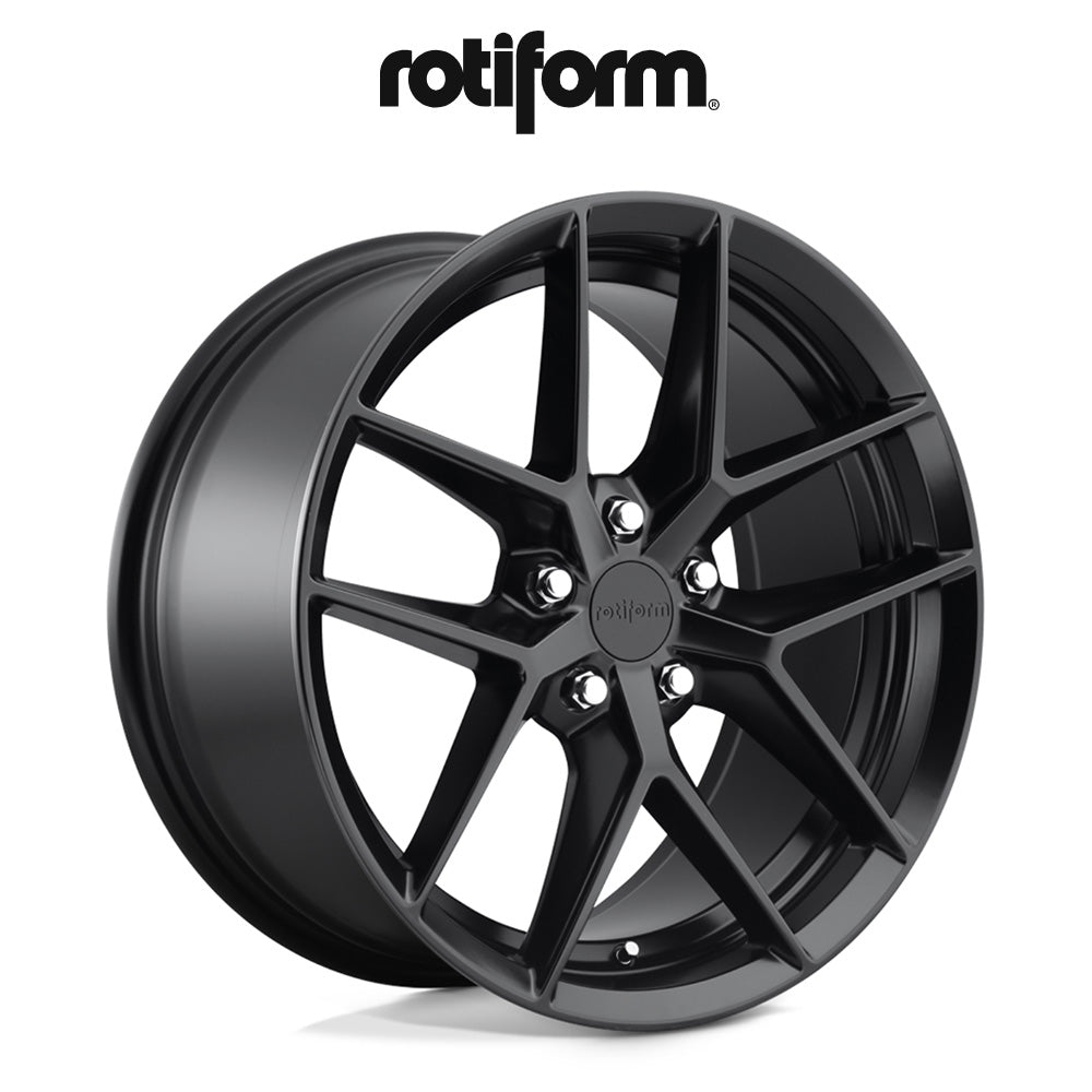レクサス ＲＸ用 ロティフォーム FLG 18x8.5J ET 45 フロント、リア マットブラック ホイール４本セット　Rotiform FLG 18X8.5 5X4.5 72 BD +45 (消費税、送料込み)