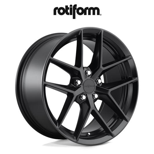 レクサス ＲＸ用 ロティフォーム FLG 18x8.5J ET 45 フロント、リア マットブラック ホイール４本セット　Rotiform FLG 18X8.5 5X4.5 72 BD +45 (消費税、送料込み)