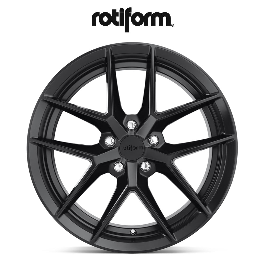 レクサス ＲＸ用 ロティフォーム FLG 18x8.5J ET 45 フロント、リア マットブラック ホイール４本セット　Rotiform FLG 18X8.5 5X4.5 72 BD +45 (消費税、送料込み)