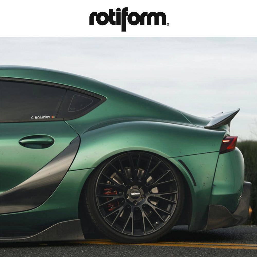 トヨタ GR スープラ (Toyota GR Supra)用 ロティフォーム LSE 20x8.5J ET 20 フロント 20x10J ET 35 リア マットアンスラサイト ホイール４本セット Rotiform LSE 20X8.5 5X112 66 +20 M-ANTH / LSE 20X10 5X112 66 +35 M-ANTH (消費税、送料込み)