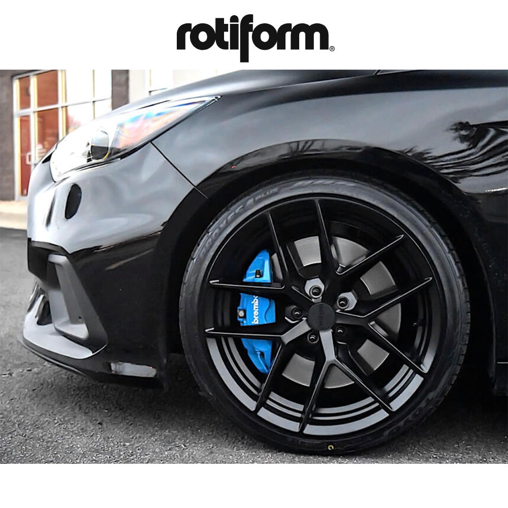 レクサス ＲＸ用 ロティフォーム FLG 18x8.5J ET 45 フロント、リア マットブラック ホイール４本セット　Rotiform FLG 18X8.5 5X4.5 72 BD +45 (消費税、送料込み)