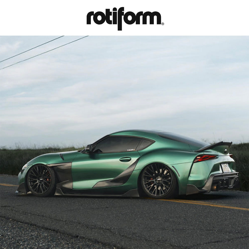 トヨタ GR スープラ (Toyota GR Supra)用 ロティフォーム LSE 20x8.5J ET 20 フロント 20x10J ET 35 リア マットアンスラサイト ホイール４本セット Rotiform LSE 20X8.5 5X112 66 +20 M-ANTH / LSE 20X10 5X112 66 +35 M-ANTH (消費税、送料込み)