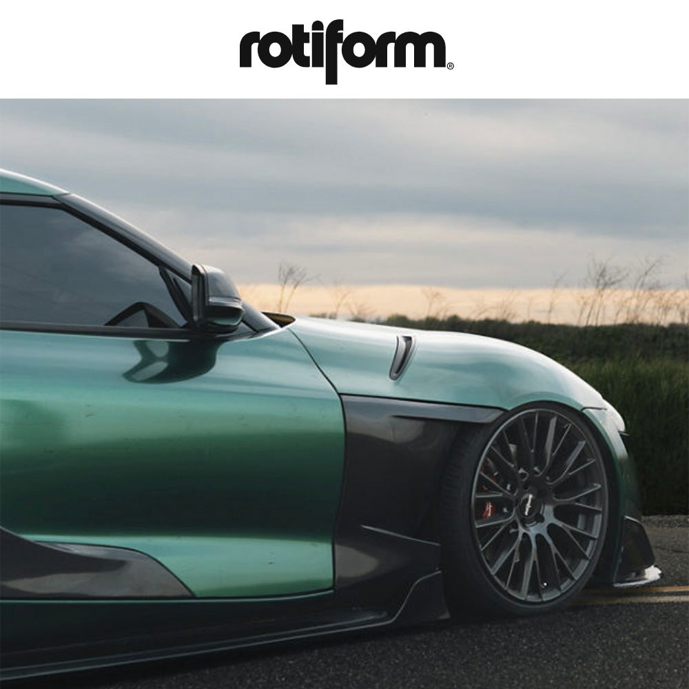 トヨタ GR スープラ (Toyota GR Supra)用 ロティフォーム LSE 20x8.5J ET 20 フロント 20x10J ET 35 リア マットアンスラサイト ホイール４本セット Rotiform LSE 20X8.5 5X112 66 +20 M-ANTH / LSE 20X10 5X112 66 +35 M-ANTH (消費税、送料込み)