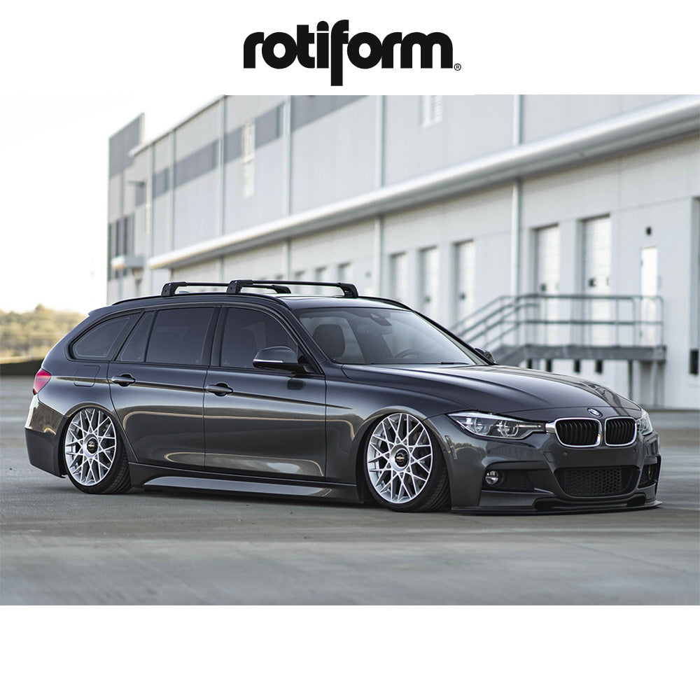 アウディ Ａ４用 ロティフォーム BLQ-C 19x8.5J ET 35 フロント、リア グロスシルバー ホイール４本セット　Rotiform BLQ-C 19X8.5 5X112 66.56 SL 35MM (消費税、送料込み)