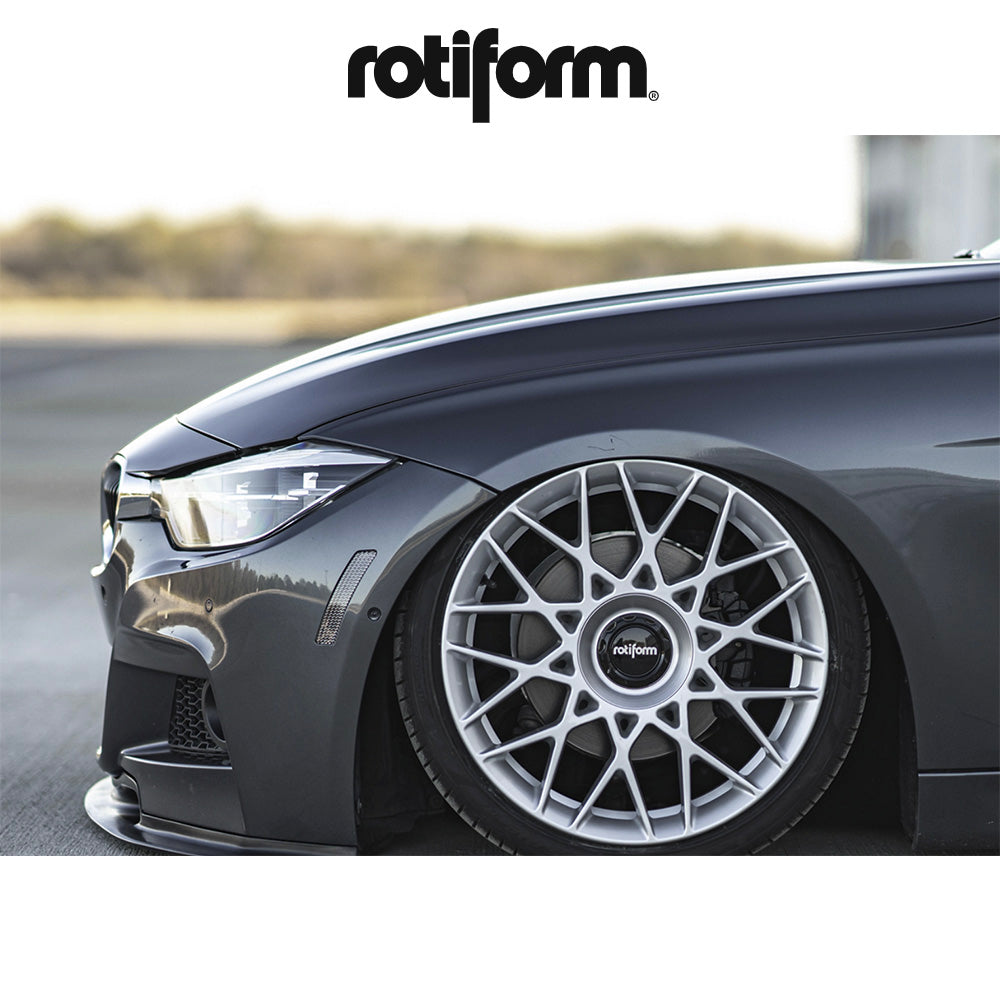 アウディ Ａ４用 ロティフォーム BLQ-C 19x8.5J ET 35 フロント、リア グロスシルバー ホイール４本セット　Rotiform BLQ-C 19X8.5 5X112 66.56 SL 35MM (消費税、送料込み)