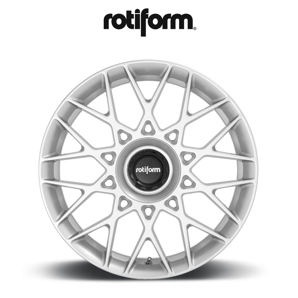 アウディ Ａ４用 ロティフォーム BLQ-C 19x8.5J ET 35 フロント、リア グロスシルバー ホイール４本セット　Rotiform BLQ-C 19X8.5 5X112 66.56 SL 35MM (消費税、送料込み)