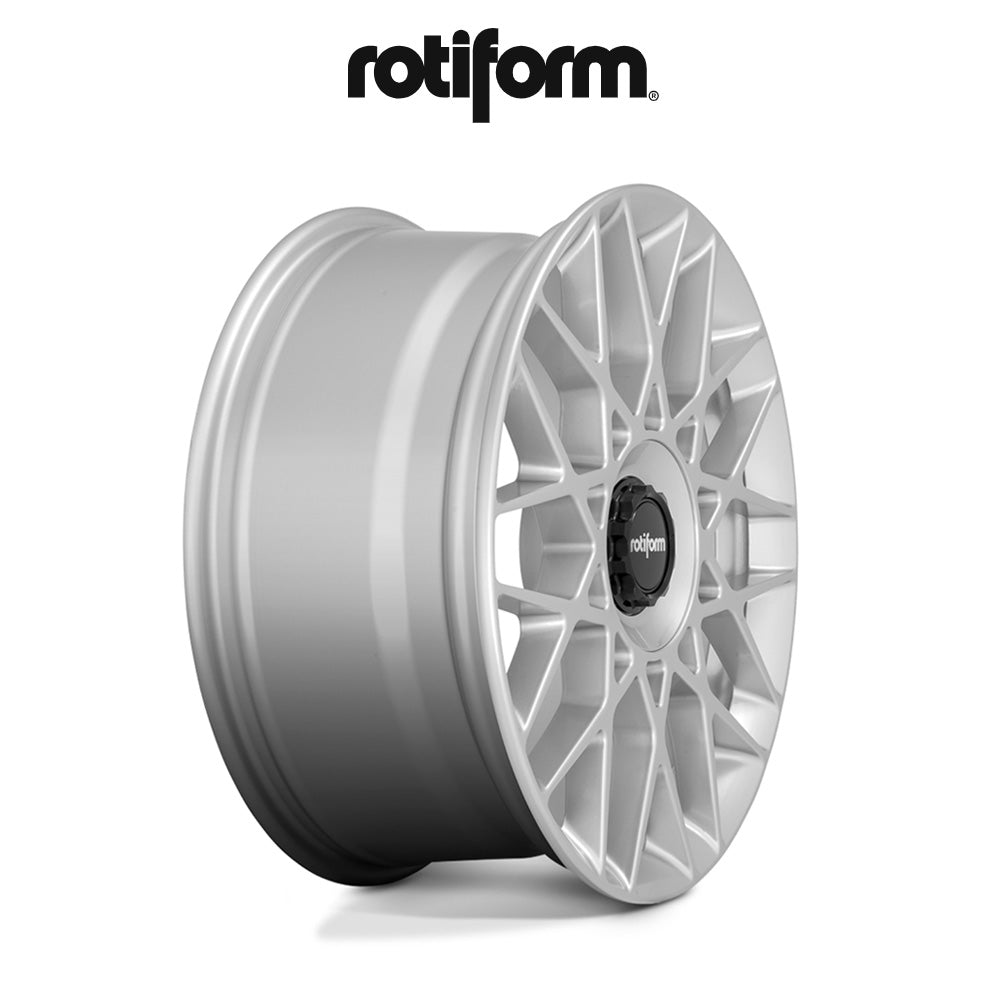 アウディ Ａ４用 ロティフォーム BLQ-C 19x8.5J ET 35 フロント、リア グロスシルバー ホイール４本セット　Rotiform BLQ-C 19X8.5 5X112 66.56 SL 35MM (消費税、送料込み)