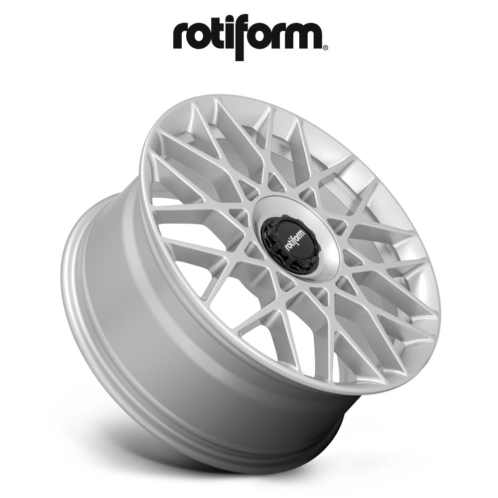 アウディ Ａ４用 ロティフォーム BLQ-C 19x8.5J ET 35 フロント、リア グロスシルバー ホイール４本セット　Rotiform BLQ-C 19X8.5 5X112 66.56 SL 35MM (消費税、送料込み)