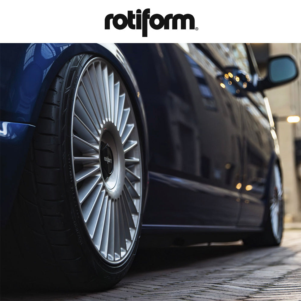 アウディ Ａ４用 ロティフォーム GRZ 19x8.5J ET 45 フロント、リア グロスシルバー ホイール４本セット　Rotiform GRZ 19X8.5 5X112/120 72 +45 G-SLV (送料無料)