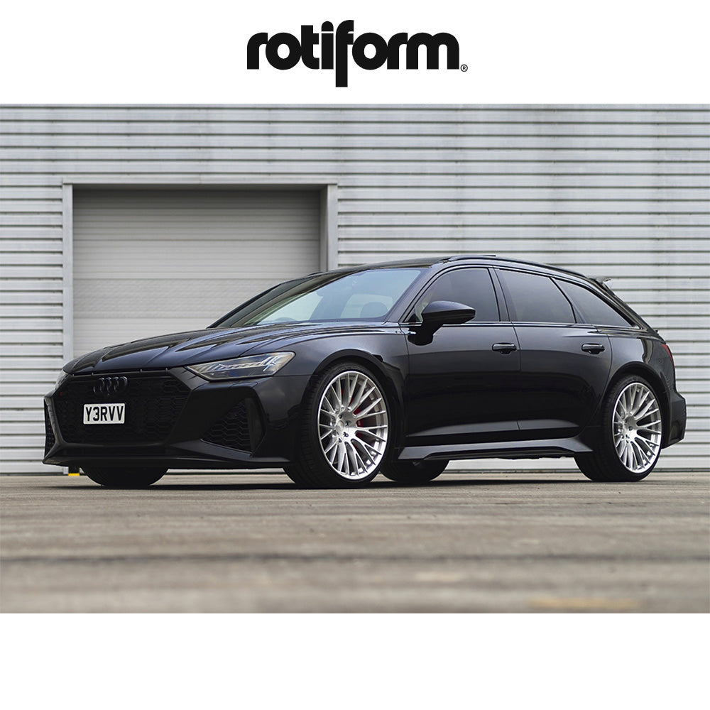 アウディ Ａ４用 ロティフォーム LSE 19x8.5J ET 45 フロント&リア グロスシルバーマシンドフェイス ホイール４本セット Rotiform LSE 19X8.5 5X112 66 +45 G-SLV-MCH (消費税、送料込み)