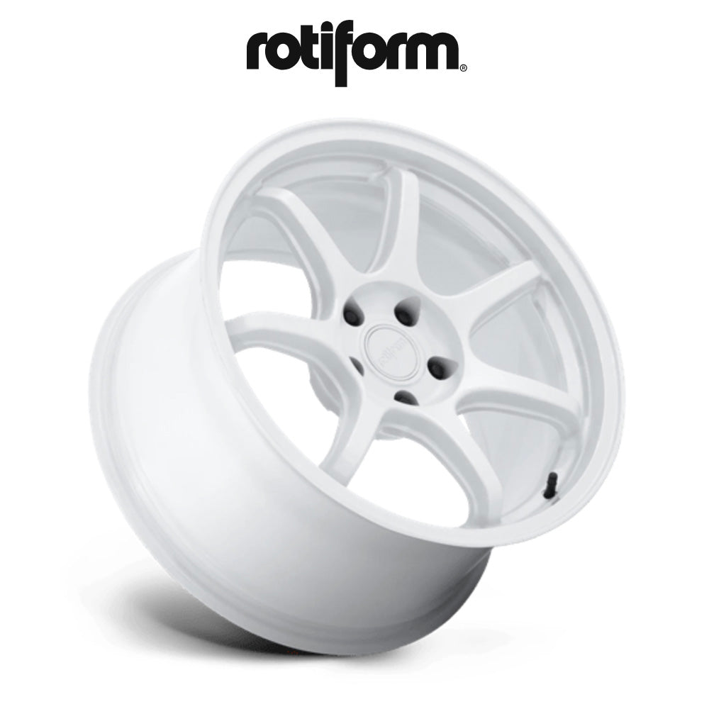 トヨタ ＧＲカローラ(Toyota GR Corolla)用 ロティフォーム BPU 18x9.5J ET 38 フロント、リア グロスホワイト ホイール４本セット　Rotiform BPU 18X9.5 5X4.5 72 +38 WHITE (消費税、送料込み)
