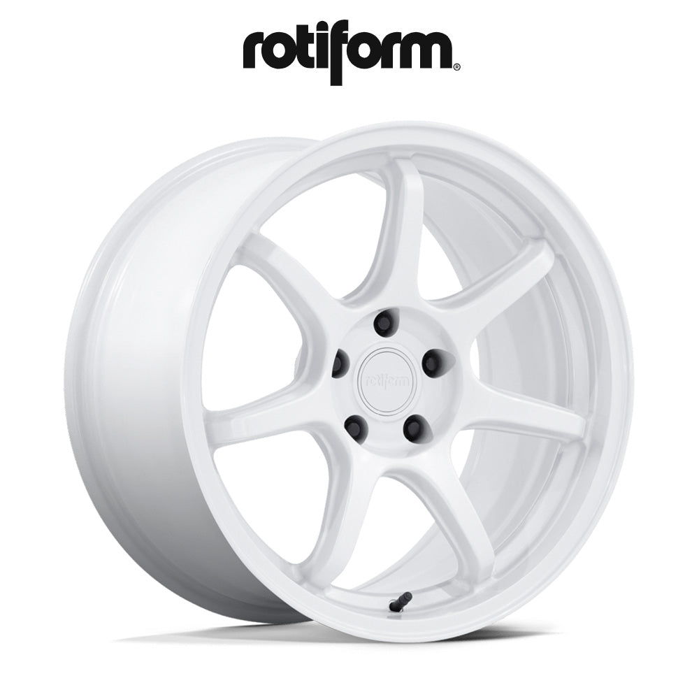 トヨタ ＧＲカローラ(Toyota GR Corolla)用 ロティフォーム BPU 18x9.5J ET 38 フロント、リア グロスホワイト ホイール４本セット　Rotiform BPU 18X9.5 5X4.5 72 +38 WHITE (消費税、送料込み)