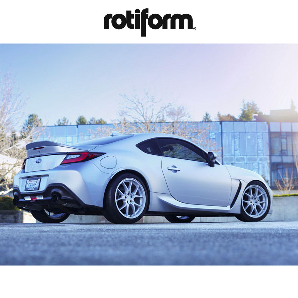 ホンダ シビック タイプＲ(Honda Civic Type-R)用 ロティフォーム LTN-J 18x8.5J ET 35 フロント&リア マットシルバー ホイール４本セット Rotiform LTN-J 18X8.5 5X120 74 +35 M-SLV (消費税、送料込み)