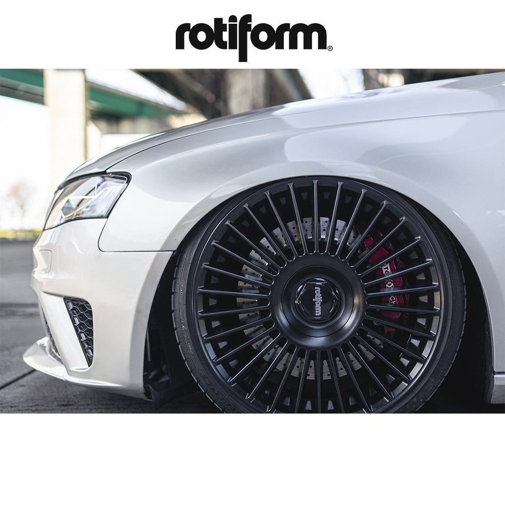アウディ Ａ４用 ロティフォーム GRZ 20x8.5J ET 45 フロント&リア マットブラック ホイール４本セット　Rotiform GRZ 20X8.5 5X112/120 72 +45 M-BLK  (消費税、送料込み)
