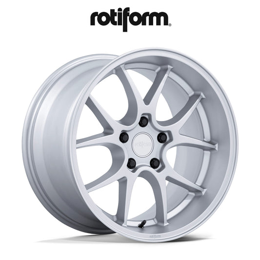 日産 フェアレディＺ (Nissan Z)用 ロティフォーム LTN-J 18X8.5J ET22 フロント、18X9.5J ET25 リア マットシルバーホイール４本セット　Rotiform LTN-J 18X8.5 5X4.5 72 +22 M-SLV / LTN-J 18X9.5 5X4.5 72 +25 (消費税、送料込み)