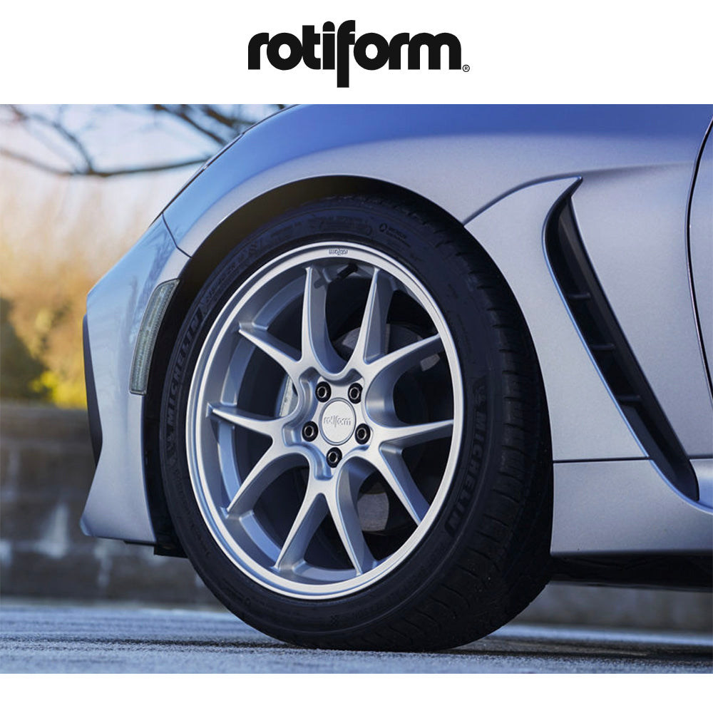 ホンダ シビック タイプＲ(Honda Civic Type-R)用 ロティフォーム LTN-J 18x8.5J ET 35 フロント&リア マットシルバー ホイール４本セット Rotiform LTN-J 18X8.5 5X120 74 +35 M-SLV (消費税、送料込み)