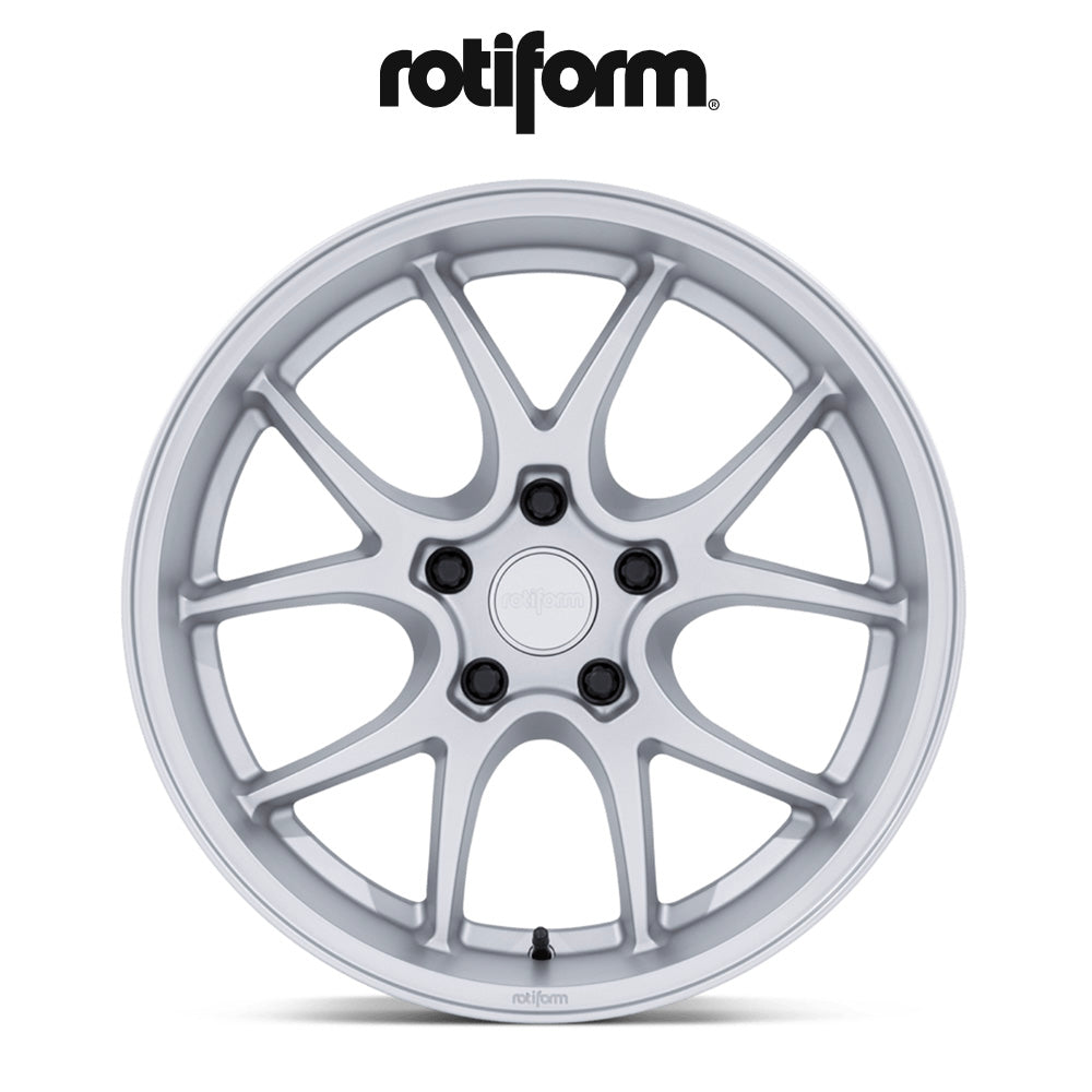 トヨタ ＧＲ８６ (Toyota GR86)用 ロティフォーム LTN-J 18x9.5J ET 38 フロント、リア マットシルバーホイール４本セット　Rotiform LTN-J 18X9.5 5X100 56 +38 M-SLV (消費税、送料込み)