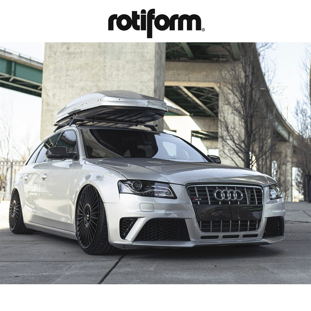 アウディ Ａ４用 ロティフォーム GRZ 20x8.5J ET 45 フロント&リア マットブラック ホイール４本セット　Rotiform GRZ 20X8.5 5X112/120 72 +45 M-BLK  (消費税、送料込み)