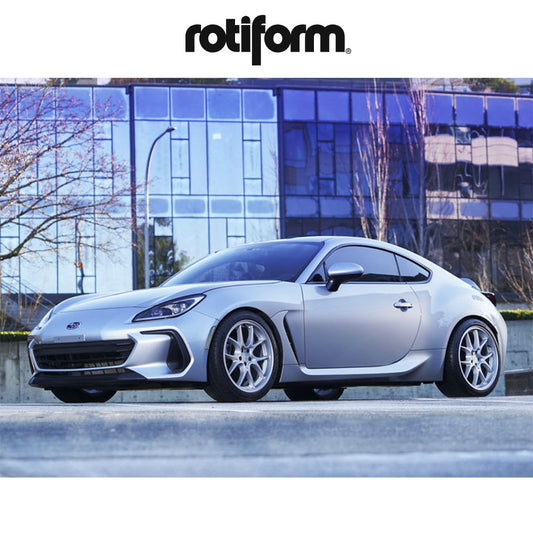 トヨタ ＧＲ８６(Toyota GR86)用 ロティフォーム LTN-J 18x8.5J ET 35 フロント&リア マットシルバー ホイール４本セット　Rotiform LTN-J 18X8.5 5X100 56 +35 M-SLV (消費税、送料込み)
