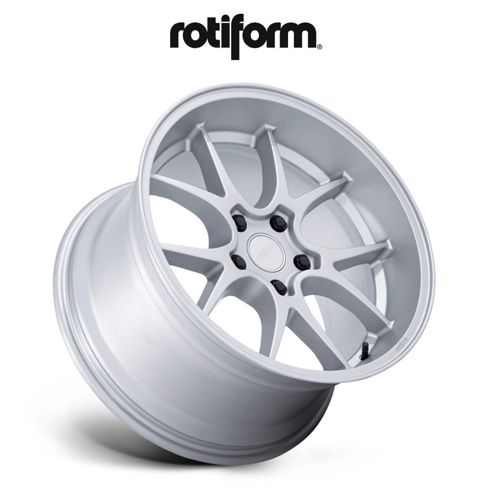 トヨタ ＧＲ８６ (Toyota GR86)用 ロティフォーム LTN-J 18x9.5J ET 38 フロント、リア マットシルバーホイール４本セット　Rotiform LTN-J 18X9.5 5X100 56 +38 M-SLV (消費税、送料込み)