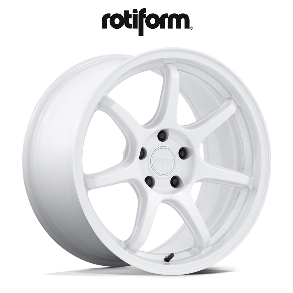 トヨタ GR スープラ (Toyota GR Supra)用 ロティフォーム BPU 19x8.5J ET 25 フロント 19x10.5J ET 35 リア グロスホワイトホイール４本セット Rotiform BPU 19X8.5 5X112 66 +25 WHITE /  BPU 19X10.5 5X112 66 +35 WHITE (消費税、送料込み)