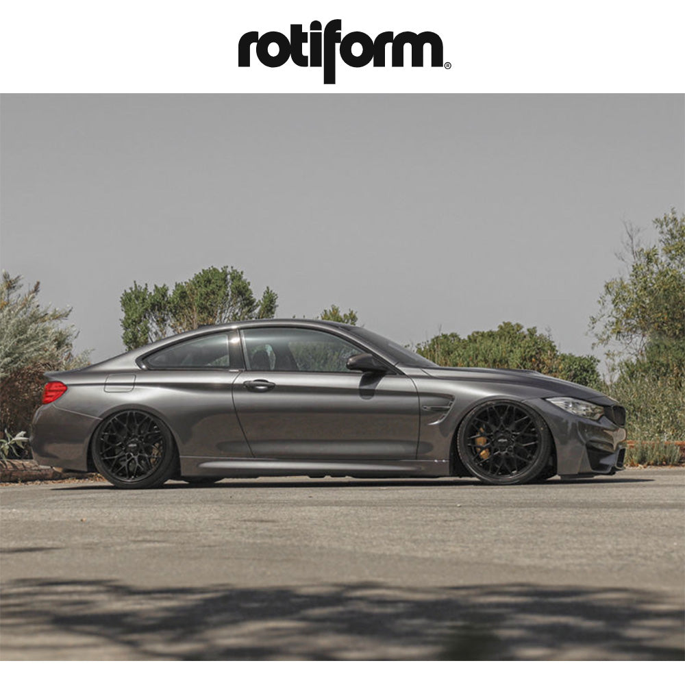 ＢＭＷ Ｍ３用 ロティフォーム SGN 20x9J ET 35 フロント、20x10.5J ET 40 リア マットブラック ホイール４本セット　Rotiform SGN 20X9 5X112 66.5 BD 35MM / SGN 20X10.5 5X112 66.5 BD 40MM (消費税、送料込み)