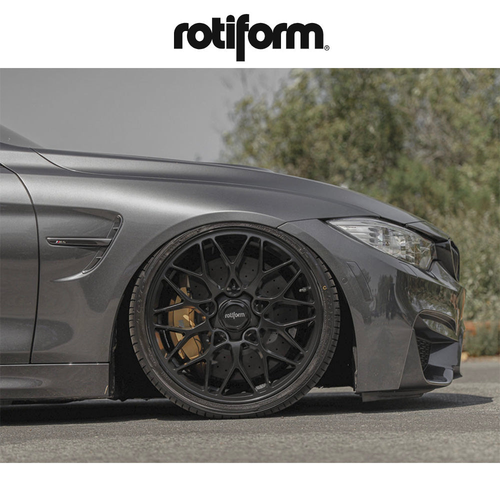 ＢＭＷ Ｍ３用 ロティフォーム SGN 20x9J ET 35 フロント、20x10.5J ET 40 リア マットブラック ホイール４本セット　Rotiform SGN 20X9 5X112 66.5 BD 35MM / SGN 20X10.5 5X112 66.5 BD 40MM (消費税、送料込み)