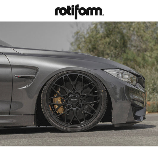 ＢＭＷ Ｍ３用 ロティフォーム SGN 20x9J ET 35 フロント、20x10.5J ET 40 リア マットブラック ホイール４本セット　Rotiform SGN 20X9 5X112 66.5 BD 35MM / SGN 20X10.5 5X112 66.5 BD 40MM (消費税、送料込み)