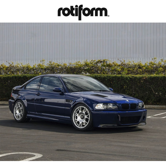 ＢＭＷ Ｍ３用 ロティフォーム TUF-R 18x8.5J ET 45 フロント、18x9.5J ET 38 リア サテンシルバー ホイール４本セット　Rotiform TUF-R 18X8.5 5X4.25/120 72 SS 45MM / TUF-R 18X9.5 5X4.25/120 72 SS 38MM (消費税、送料込み)