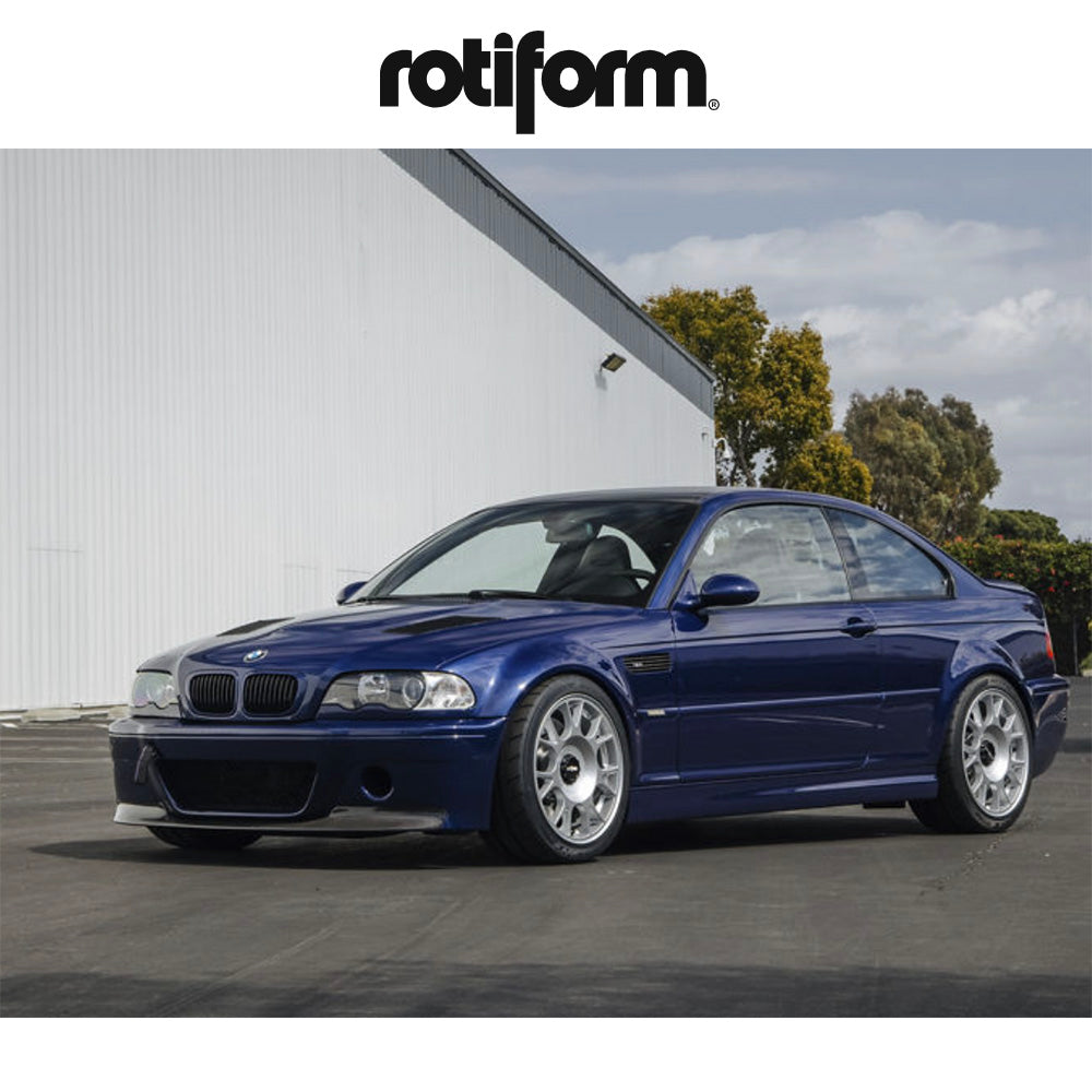ＢＭＷ Ｍ３用 ロティフォーム TUF-R 18x8.5J ET 45 フロント、18x9.5J ET 38 リア サテンシルバー ホイール４本セット　Rotiform TUF-R 18X8.5 5X4.25/120 72 SS 45MM / TUF-R 18X9.5 5X4.25/120 72 SS 38MM (消費税、送料込み)