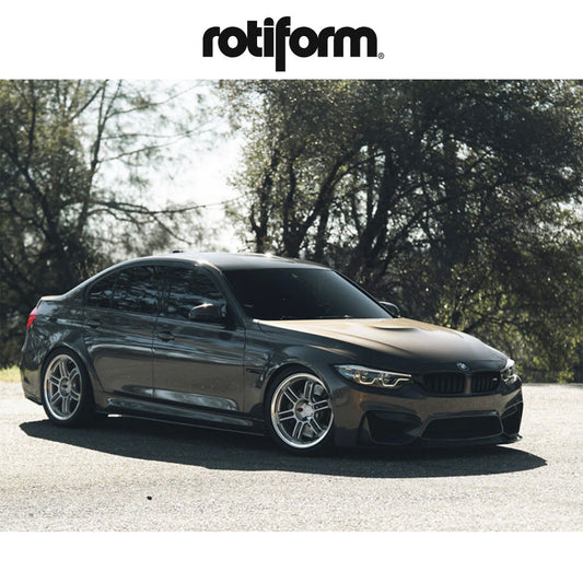 BMW M3用 ロティフォーム RPS 19x9.5J ET 22 フロント、19x10.5J ET 35 リア マットシルバー/ダイヤモンドカット ホイール４本セット　Rotiform RPS 19X9.5 5X120 74 +22 SLV DC-LP / RPS 19X10.5 5X120 74 +35 SLV DC-LP (消費税、送料込み)