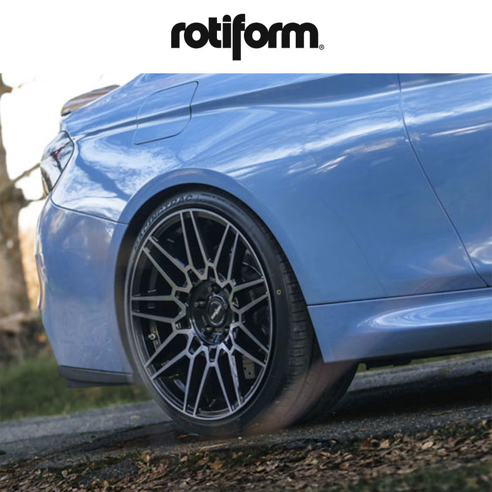 ホンダ シビック用 ロティフォーム TDX 19X8.5 J ET 35 フロント&リア グロスブラック ダブルダークティント フローフォーミング・アルミニウムホイール４本セット (消費税、送料込み)