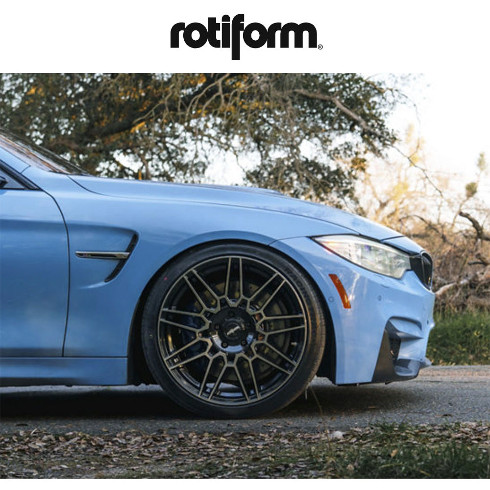ホンダ シビック用 ロティフォーム TDX 19X8.5 J ET 35 フロント&リア グロスブラック ダブルダークティント フローフォーミング・アルミニウムホイール４本セット (消費税、送料込み)